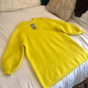 Wool sweater dress NWT